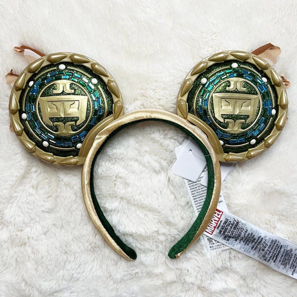 Disney Parks Marvel Black Panther Namor Ear Wakanda‎ Forever Mickey Ear Headband